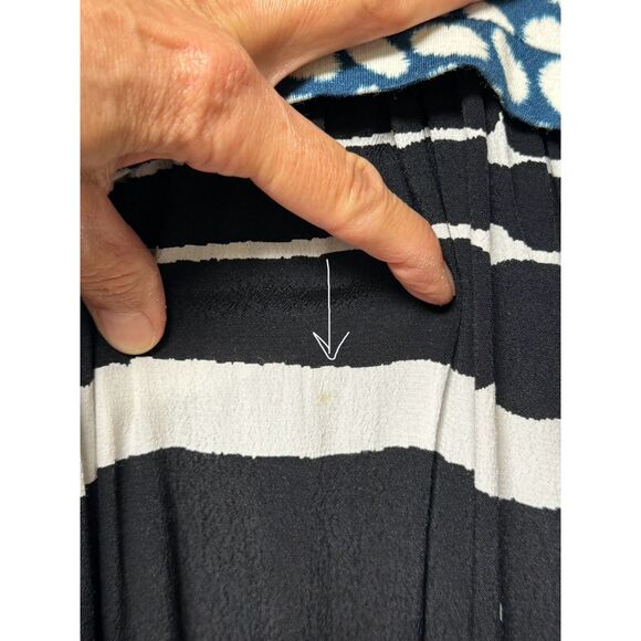 ANTHROPOLOGIE LILKA Arcata Mixed Media High/Low Maxi Dress, Sz S - Picture 8 of 11